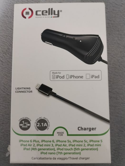 Incarcator masina celly pentru iphone