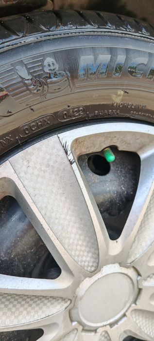 Cauciucuri Vara 185/65/15 Michelin cu Jante Otel  (Logan, Sandero etc) set 4 buc