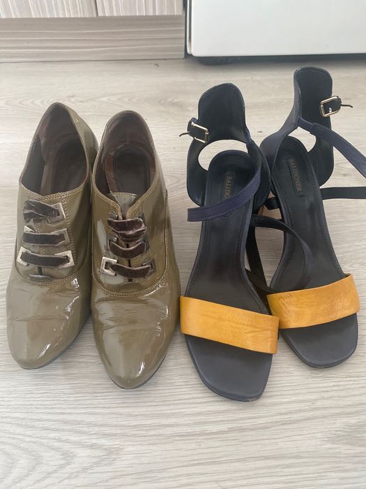 Ботильон и босоножка