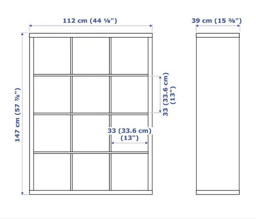 Стеллаж IKEA Каллакс