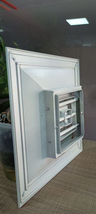 Решетка вентиляционная потолочная 4РВП 300х300мм без КРВ Цена- 110.000