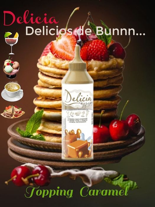 Topping DELICIA, delicios de Bunn...