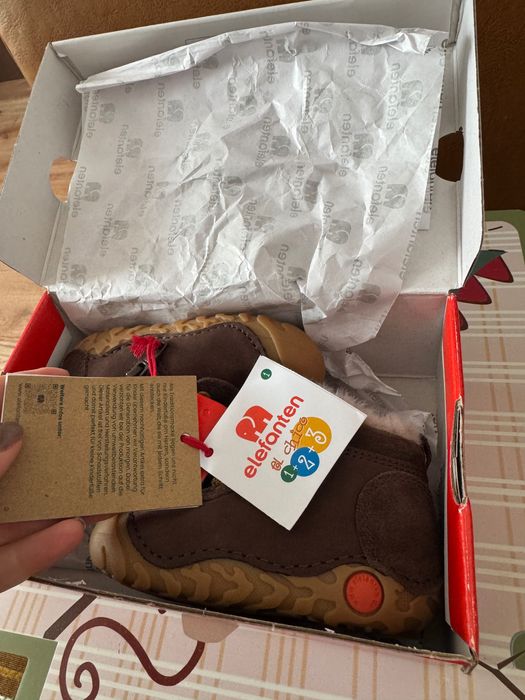 Детски ботушки подходящи за прохождане Elefanten