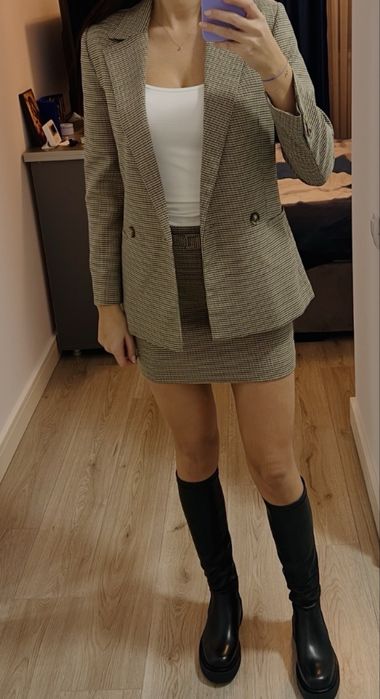 Sacou si fusta Mango