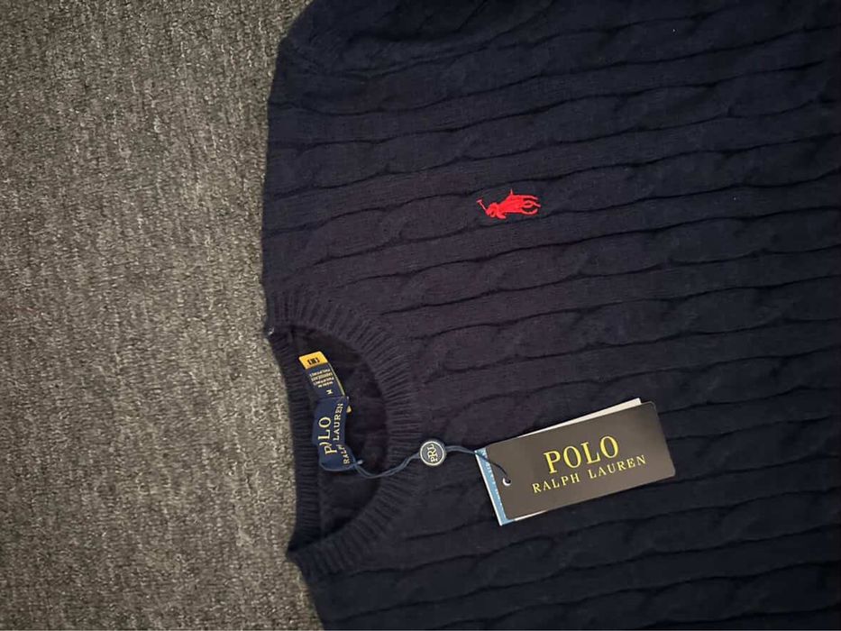 Оригинален Polo Ralph Lauren Пуловер Нов !