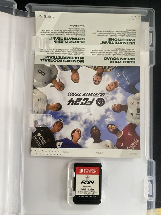 Nintendo switch комплект игри fifa25 + fifa24