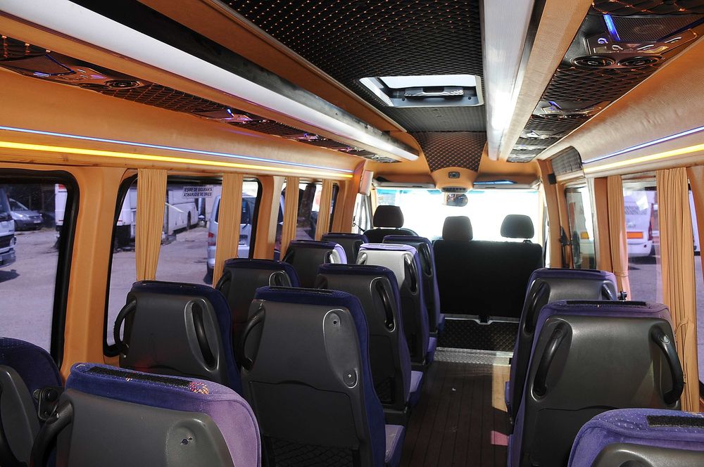 MERCEDES Sprinter 316 autoturism M1 8+1 locuri 2018 2.2CDi 163 CP E6 6 trepte AC Webasto, proprietar 19.700 €