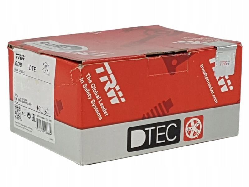 TRW gdb1685dte Накладки задни