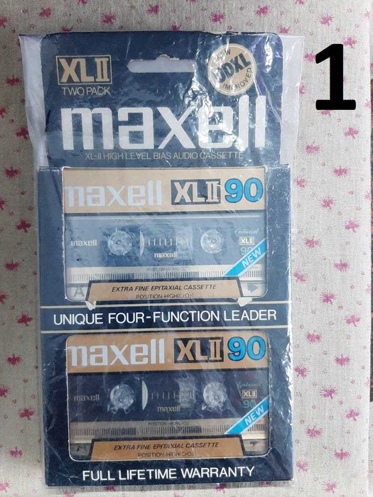 Аудиокассеты MAXELL/SONY/TDK большой лот