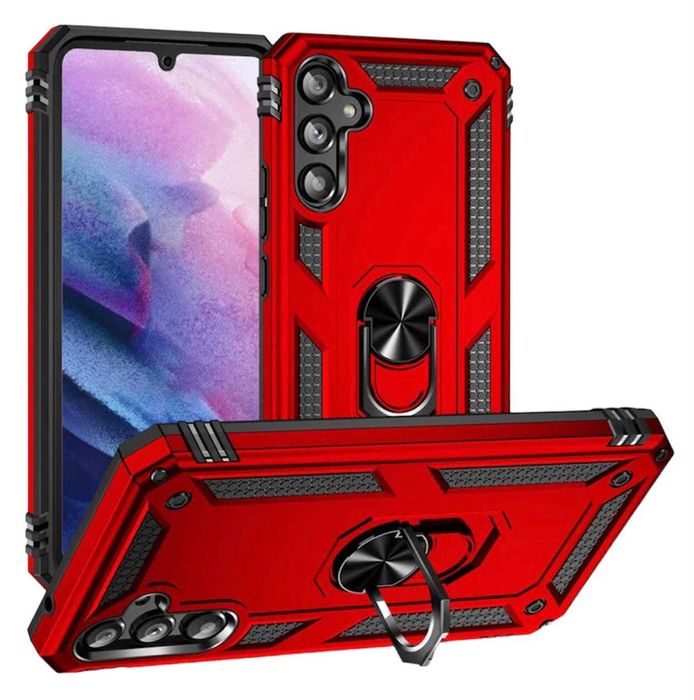 Husa hybrid ARMOR cu inel pentru Samsung Galaxy A17 / A26 / A36 / A56