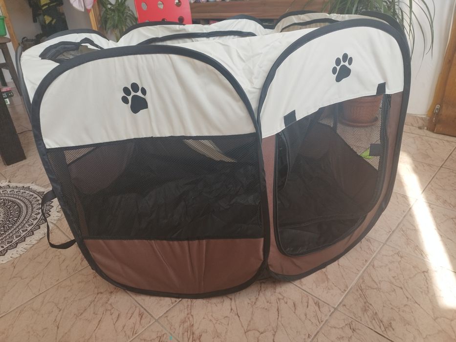 Сгъваема кошара за куче/котка