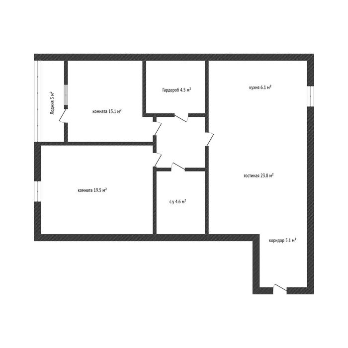 3 комнатная на против НИШ