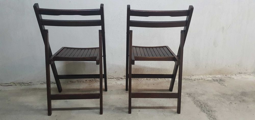 Сгъваеми столове винтидж антики