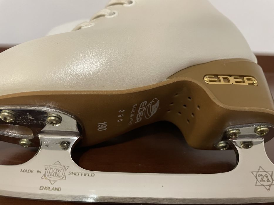 Patine profesionale Edea Brio Ivory pentru copii
