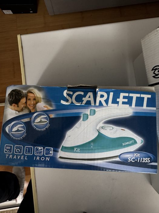 Дорожный утюг scarlett