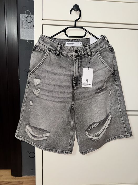 Pantaloni scurti Denim