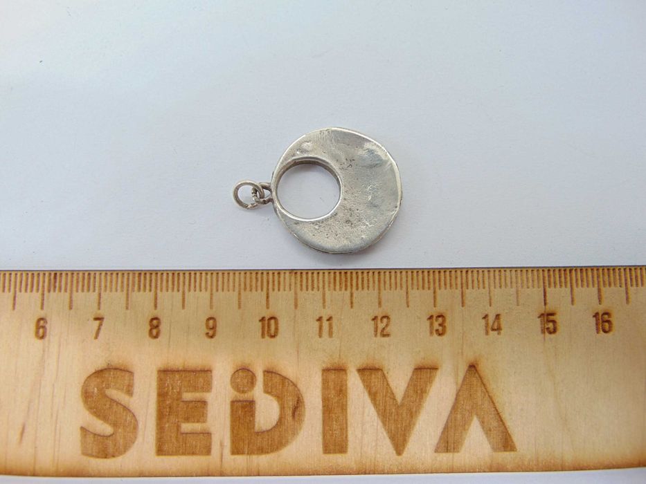 Pandantiv din argint cu sidef si turcoaz