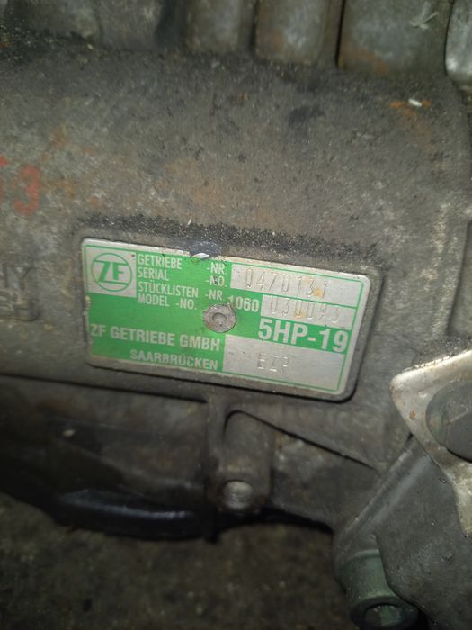 Акпп на Ауди А4В6 1.9TDI 5HP19 EZP