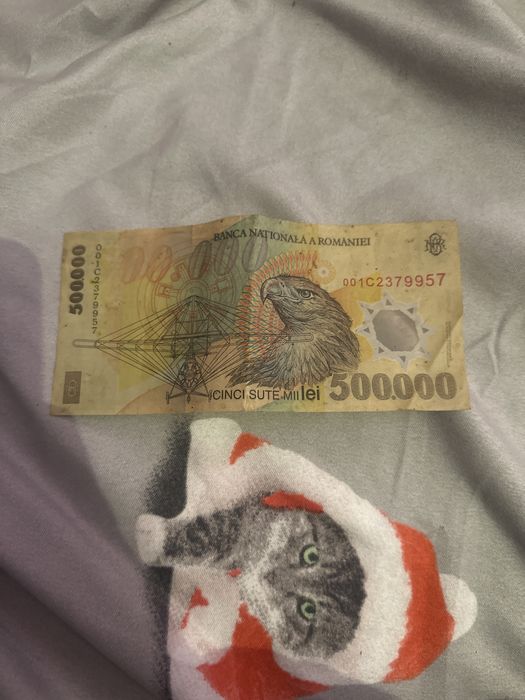 Bancnota  de colecție 500.000 lei