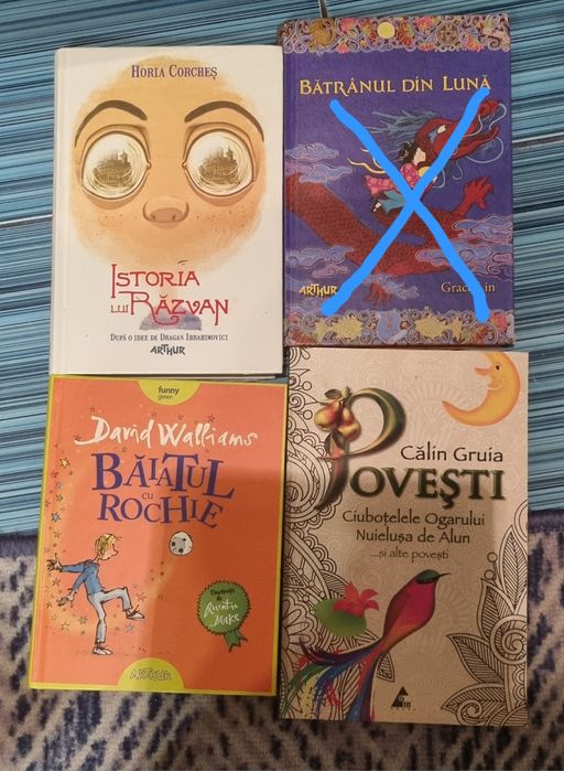 Colecție cărți pentru copii și preadolescenți – stare foarte bună