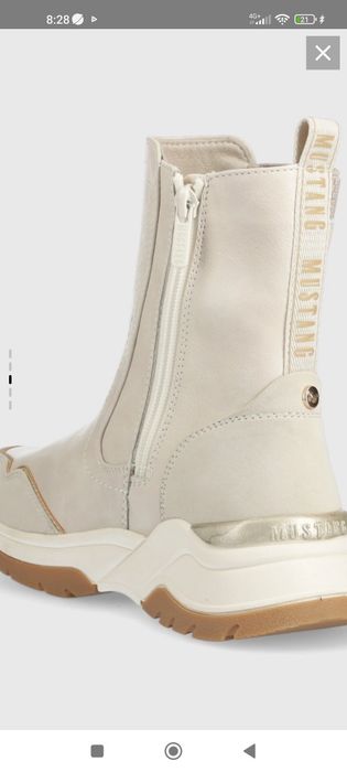 Дамски боти челси Mustang