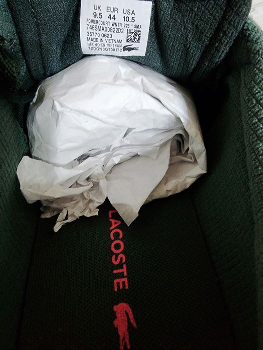 Original Lacoste krassovka