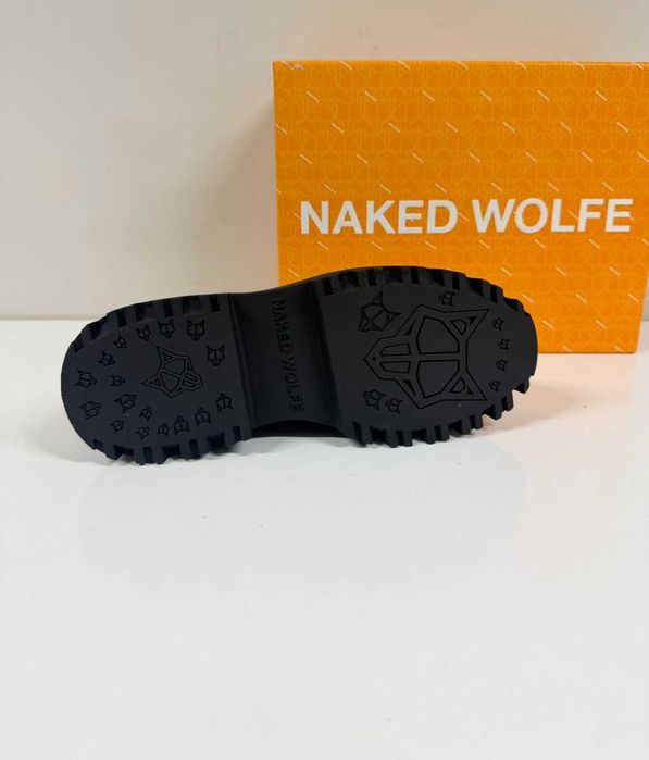 Naked Wolfe Flawed Black Leather Loafer