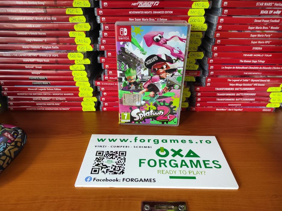 Nintendo Switch Splatoon 2 Forgames.ro