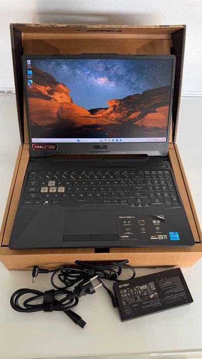 Laptop Gaming ASUS TUF F15 FX506HE – RTX 3050 Ti / 144Hz / 16GB RAM / 1TB SSD