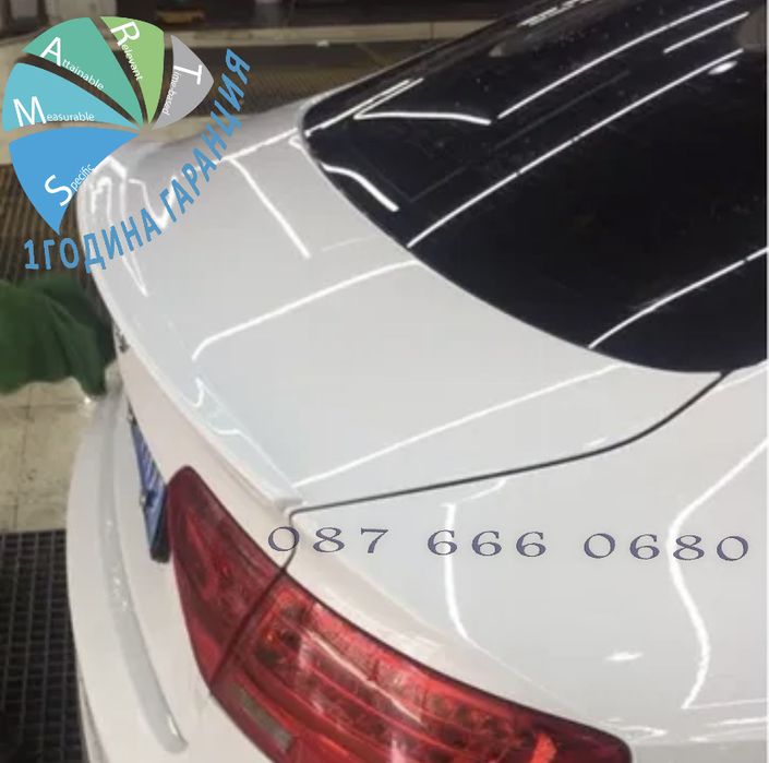 Audi A5 S5 RS5 B8 лип спойлер багажник lip spoiler abt ауди а5 с5 б8