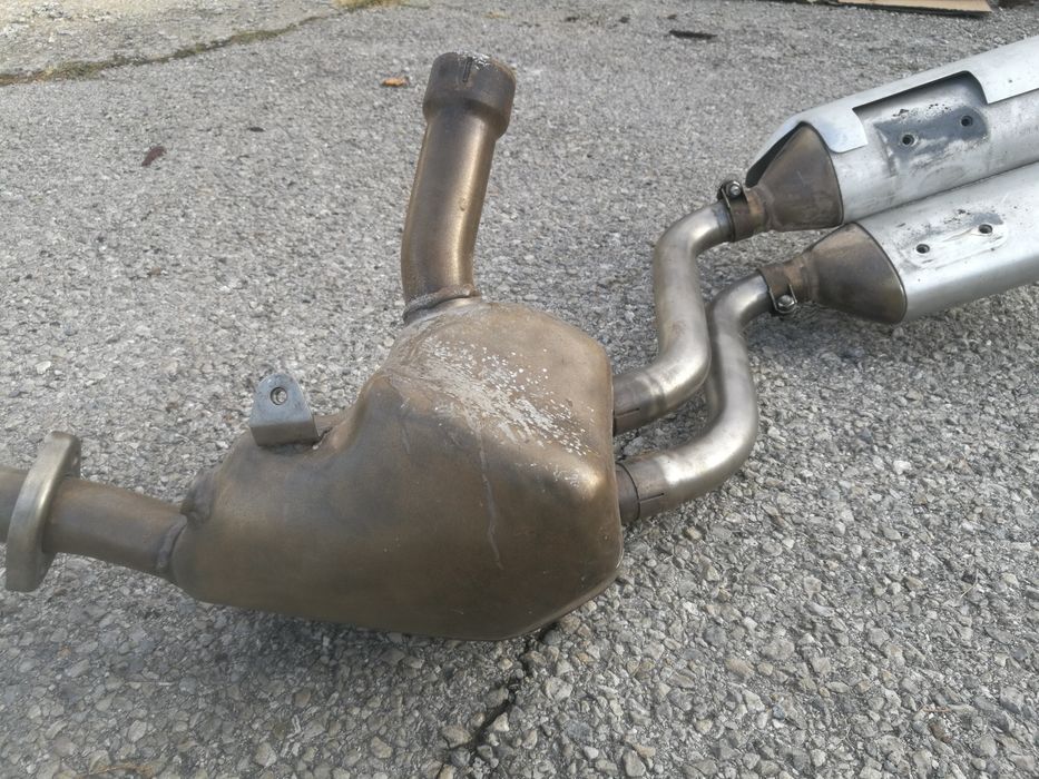 Ducati Monster S2R 800 генерация ауспуси