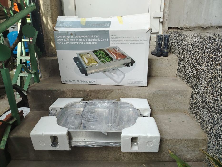 Сухо бен мари, топла витрина