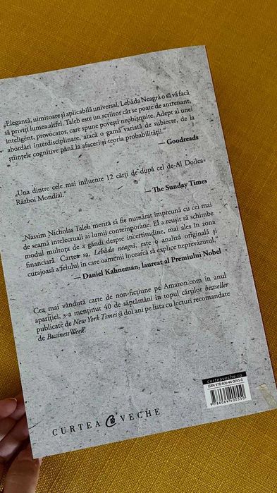 Lebada neagra, Nassim Nicholas Taleb