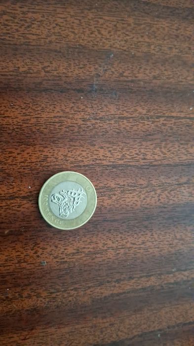 Монета сувенирная 100тенге ДРАКОН