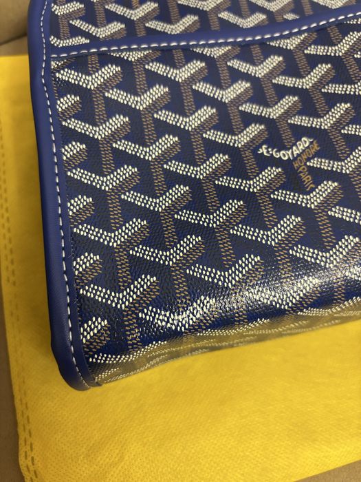 Goyard синя чанта