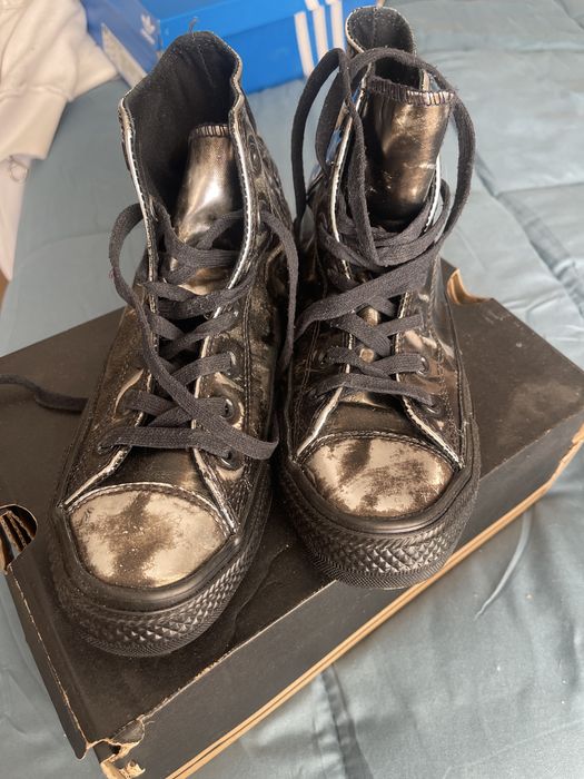 Кецове Converse с протъркан ефект