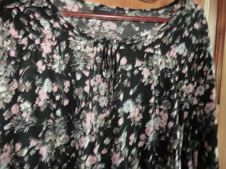 цветна туника Lindex с 3/4 ръкав