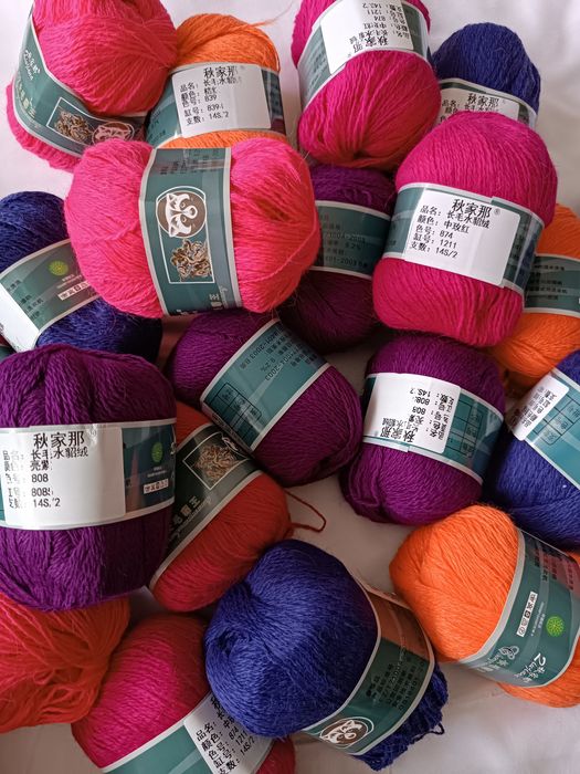 Продам пряжу пух норки