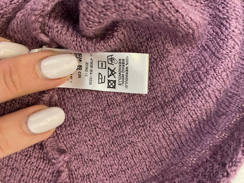 Rochie lana mov copil 2-3 ani