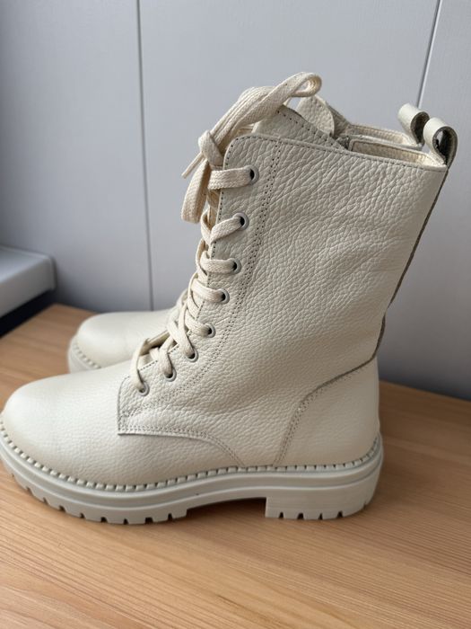 Ботинки новые, натуральная кожа, 37 р, турецкое производство