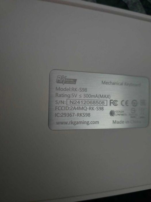 Tastatura Mecanica Royal Kludge RK S98 Wireless Ecran TFT Knob