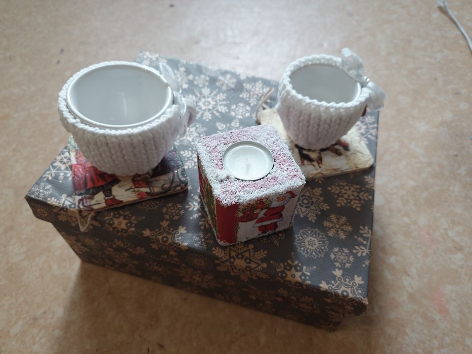 Ръчно изработени коледни играчки