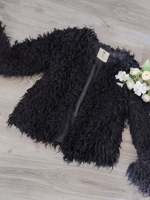 Рокли и пухкаво палто за кокетна госпожица размер 140/146 см