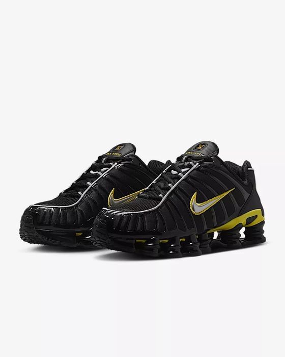 Nike Shox TL "Black/Dynamic Yellow/Metallic Silver
