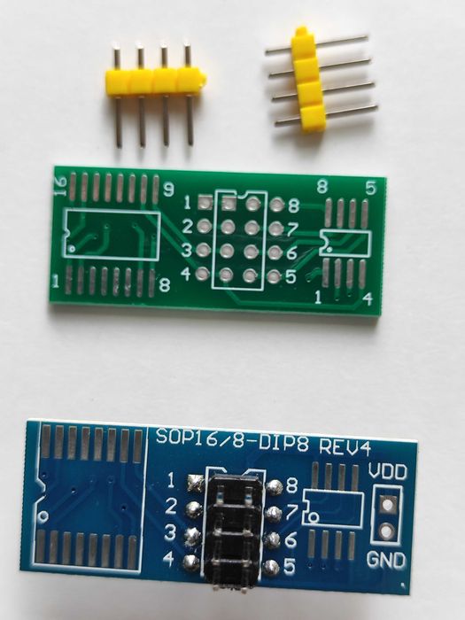 USB программатор на CH341A для 24-25 серий EEPROM Flash BIOS