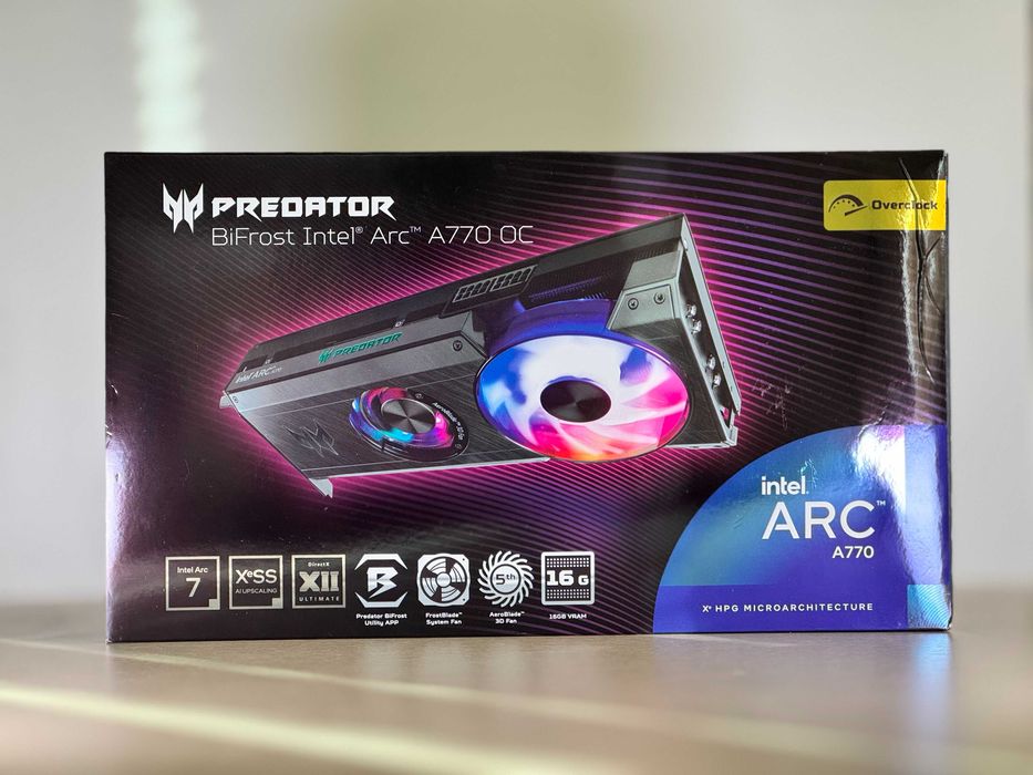 Predator BiFrost Intel® Arc™ A770 OC