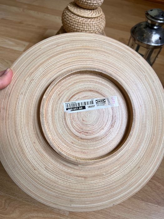 IKEA блюдо из бамбука фонарики металлический фонарь наволочки