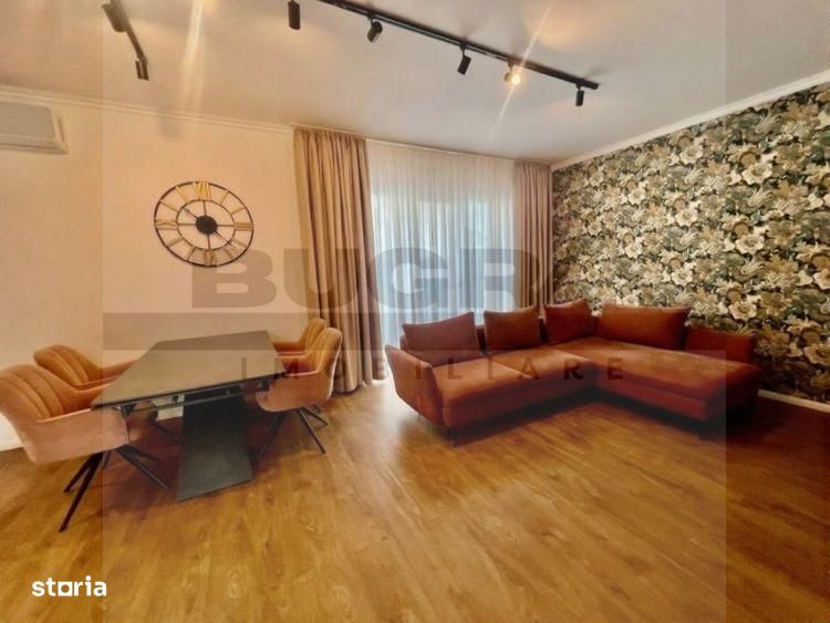 Duplex premium de 120mp , ansamblu de case privat, gradina, zona Terra