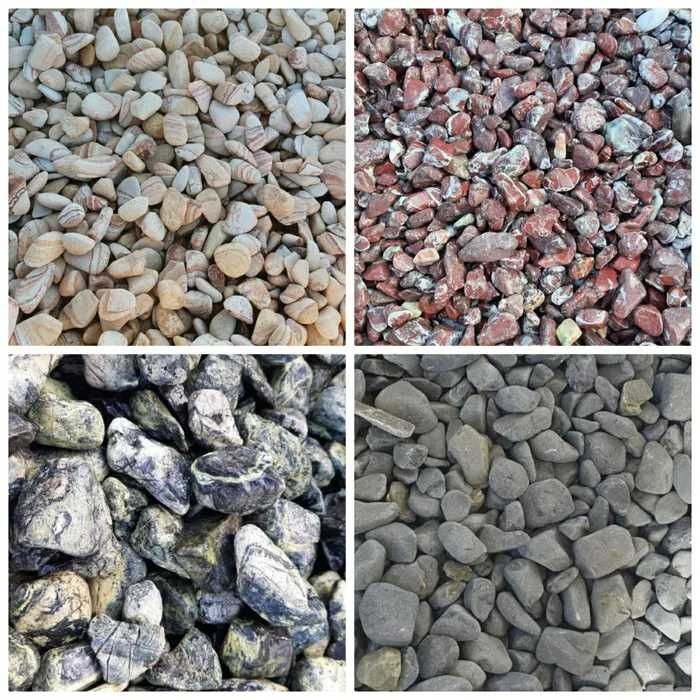 Piatra decorativa gradina amenajari pietricele rotunjite marmura