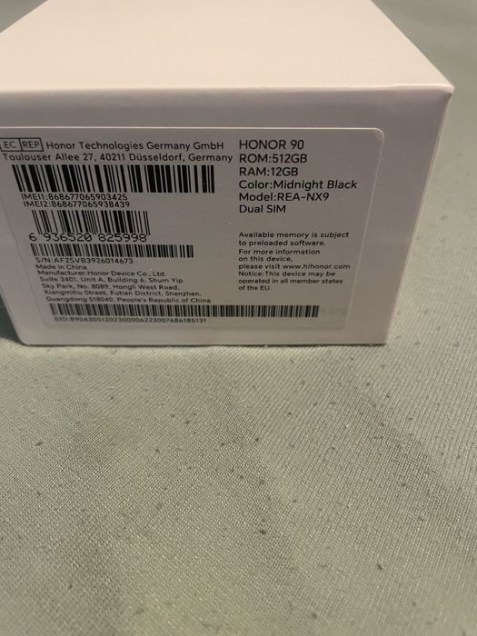 Honor 90-512Gb-12Gb Ram NOU!